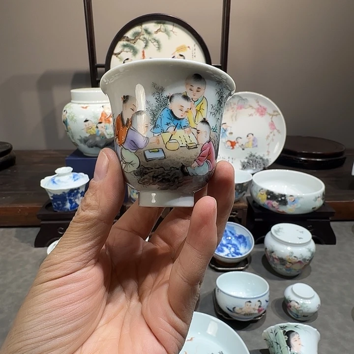 福利铃铛杯景德镇陶瓷