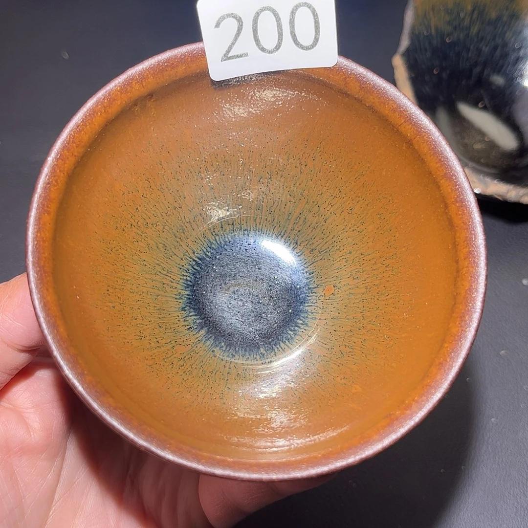 茶盏柴烧建盏主人杯200