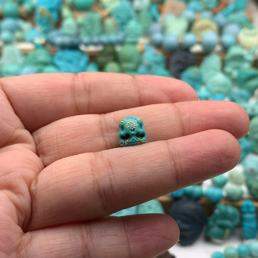 绿松石未镶嵌手链