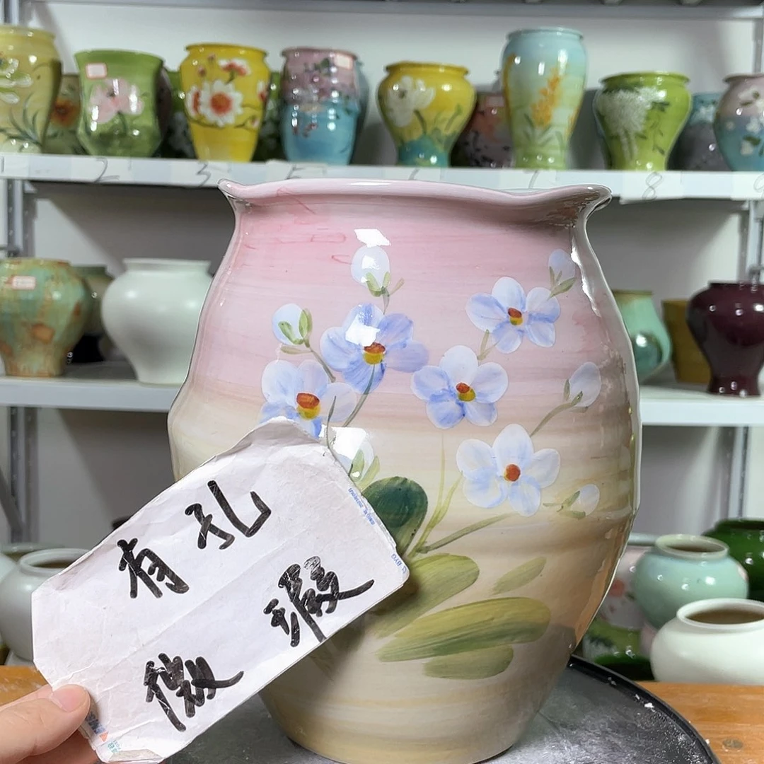 景德镇陶瓷花盆花器暇256