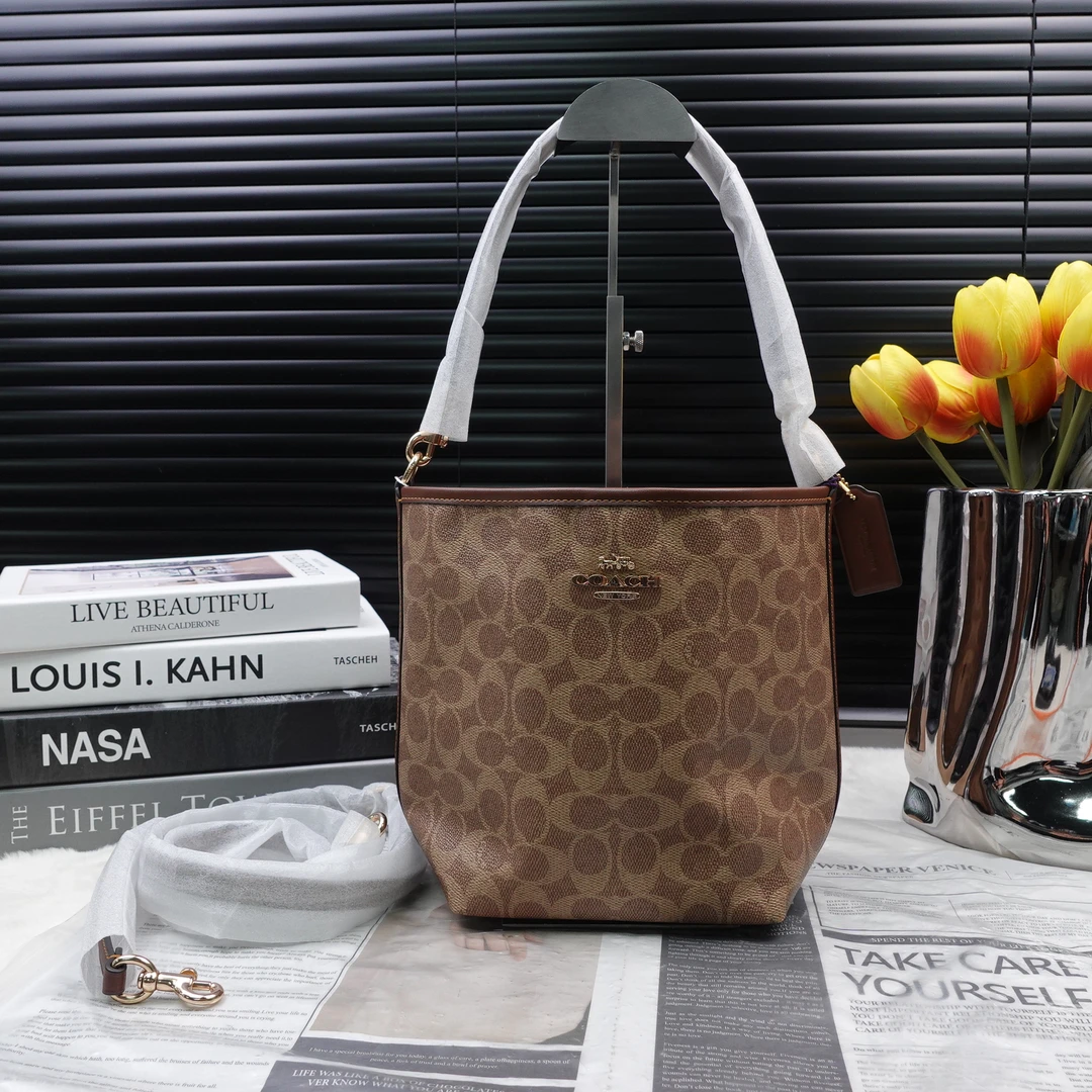 95新 COACH/蔻驰 单肩包/T10336090