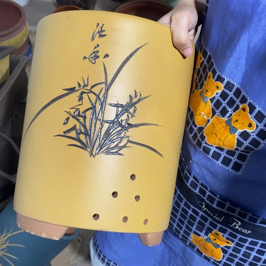 紫砂花盆口径口径17 22