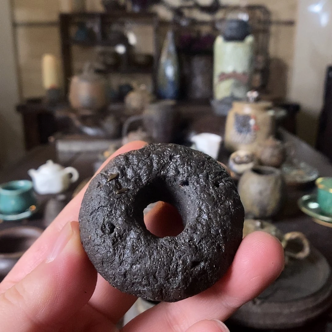 手工制作柴烧茶具