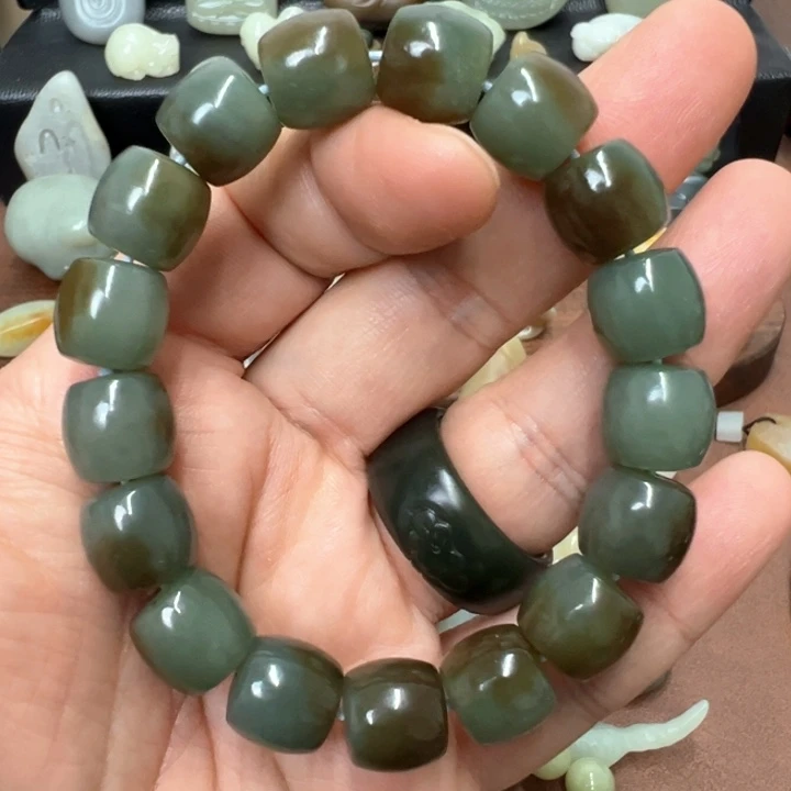 未镶嵌手串和田玉