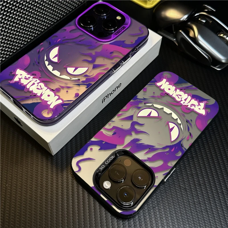 紫焰耿鬼适用苹果16promax手机壳iPhone15创意14保护套17新款卡通