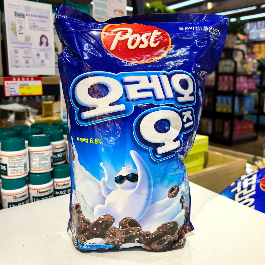 post韩国多谷物麦片奥利奥棉花糖甜甜圈巧克力麦片早餐影视同款