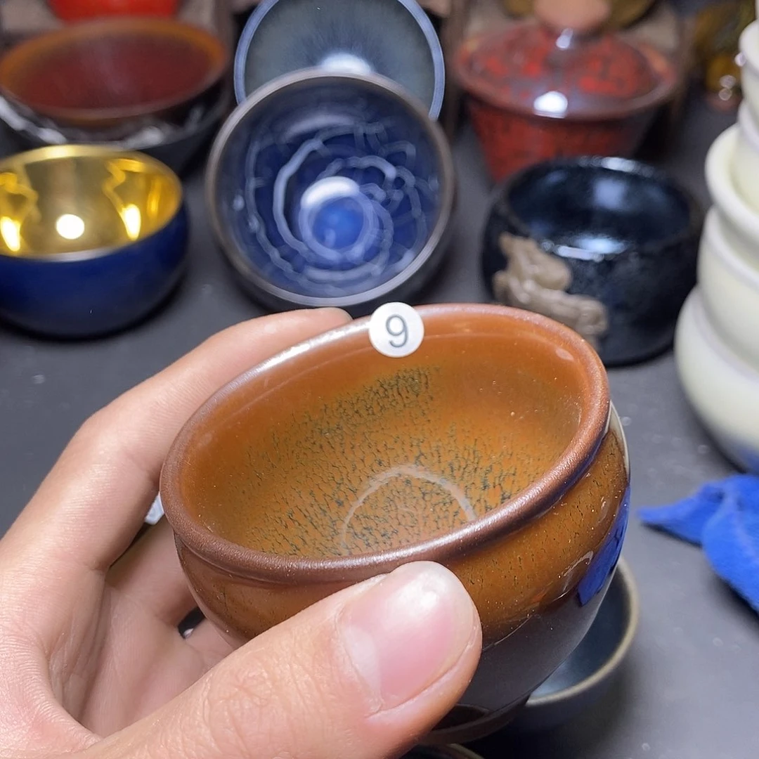 茶盏有瑕介意勿拍9