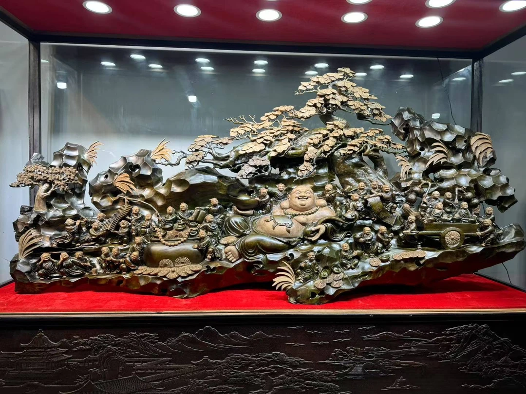 大师工金丝楠福星高照