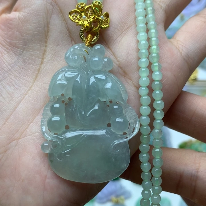 颈饰未镶嵌翡翠翡翠