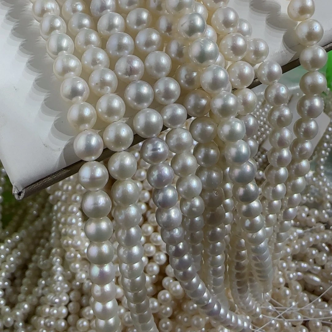 淡水珍珠011，6mm未镶嵌