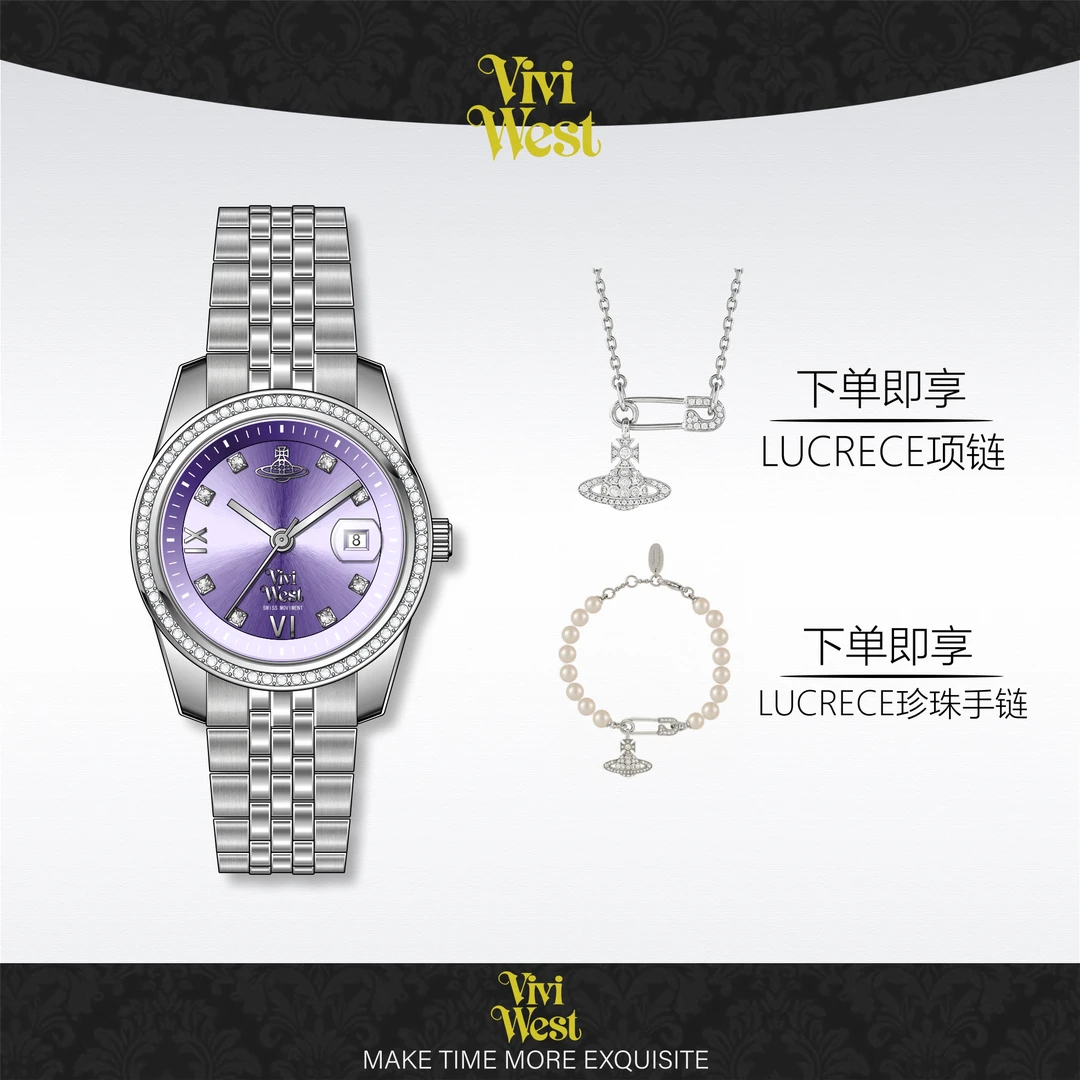 【11专属】 Ice Berry 【冰紫钻】---气质轻奢女士小众经典精致腕表
