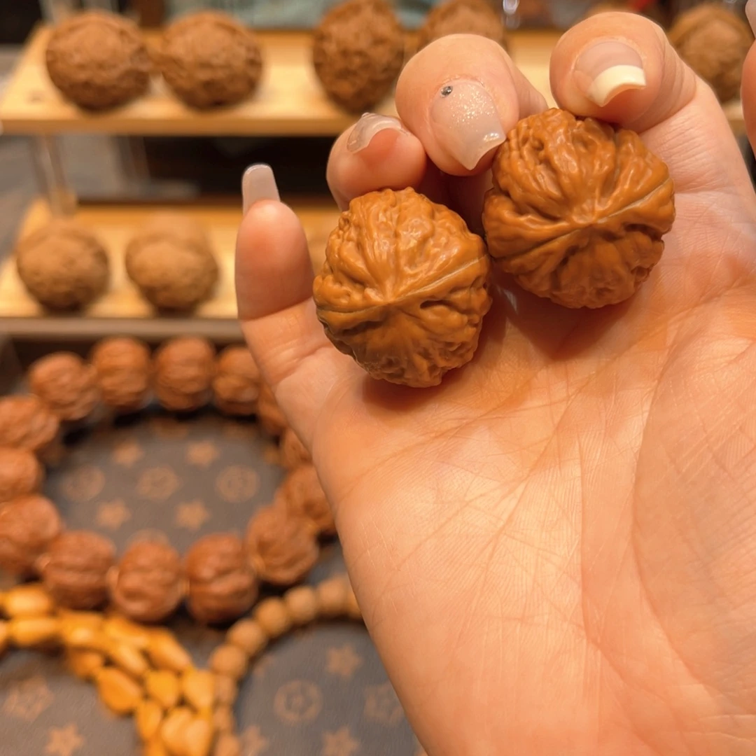 文玩核桃把件小麻糖块儿