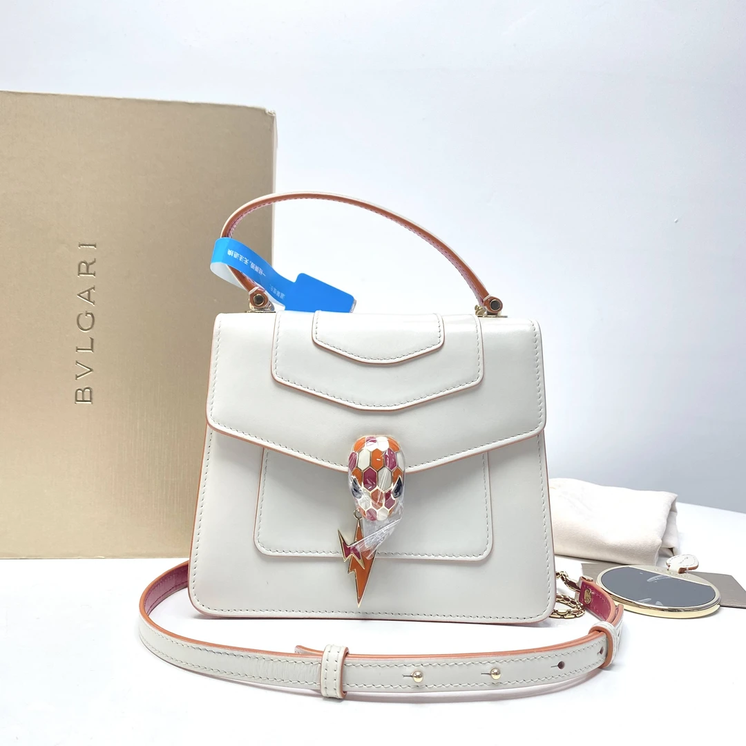 95新 BVLGARI/宝格丽 丁丁专属 宝格丽白色风琴 BY2365