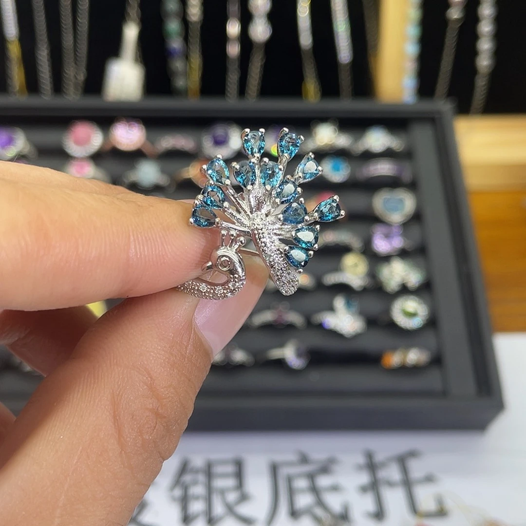 紫晶珠宝半成品未镶嵌