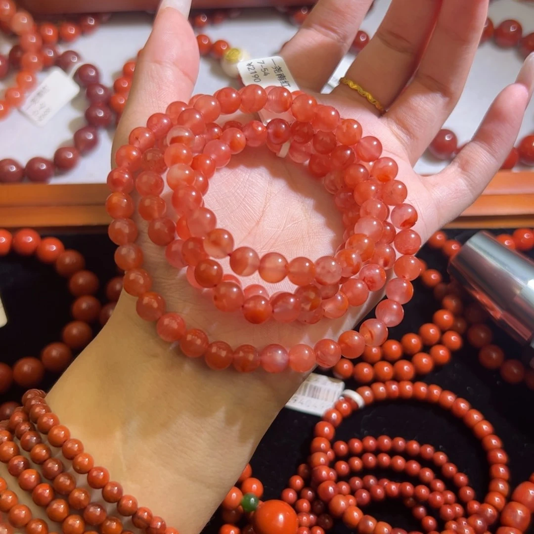 手串未镶嵌南红玛瑙7mm
