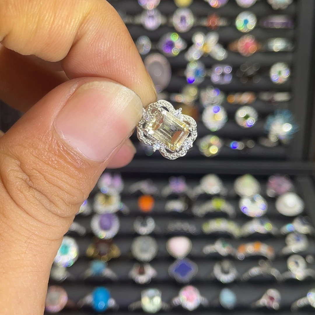 紫晶珠宝半成品未镶嵌