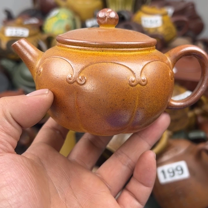 茶壶紫砂紫砂壶花泥