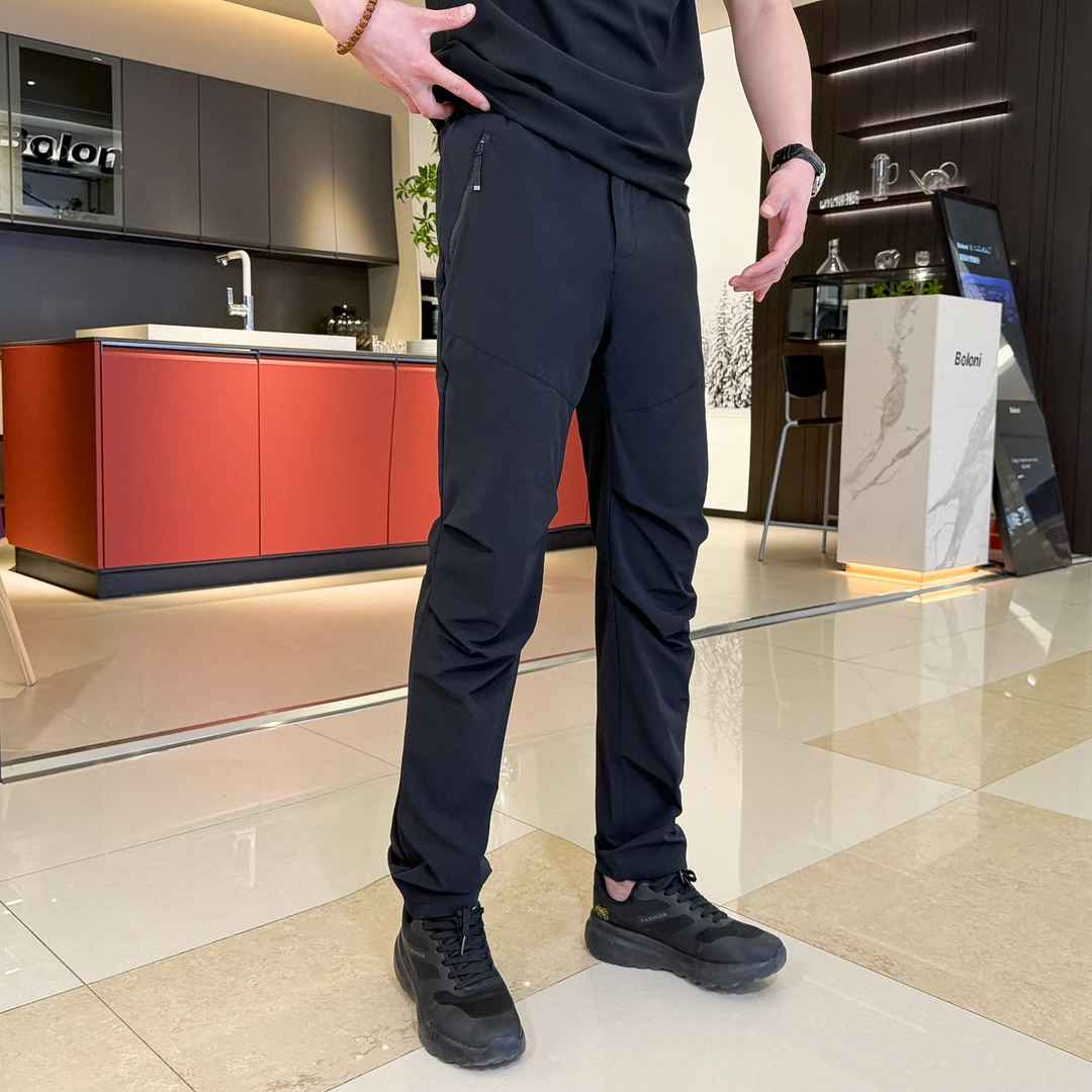 D-27外裤长裤户外冲锋防水拉链潮流