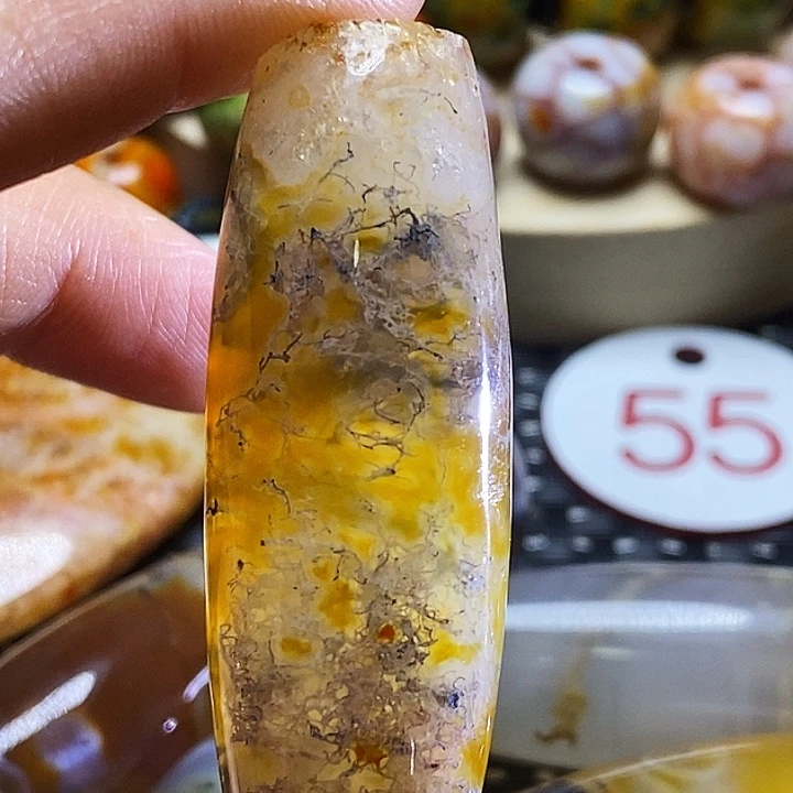 喝***！玛瑙/玉髓未镶嵌颈饰