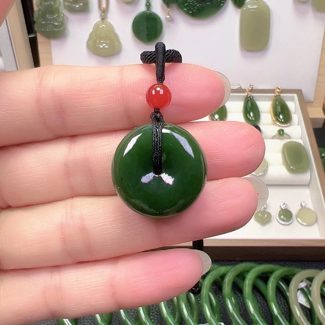 和田玉（碧玉）未镶嵌颈饰