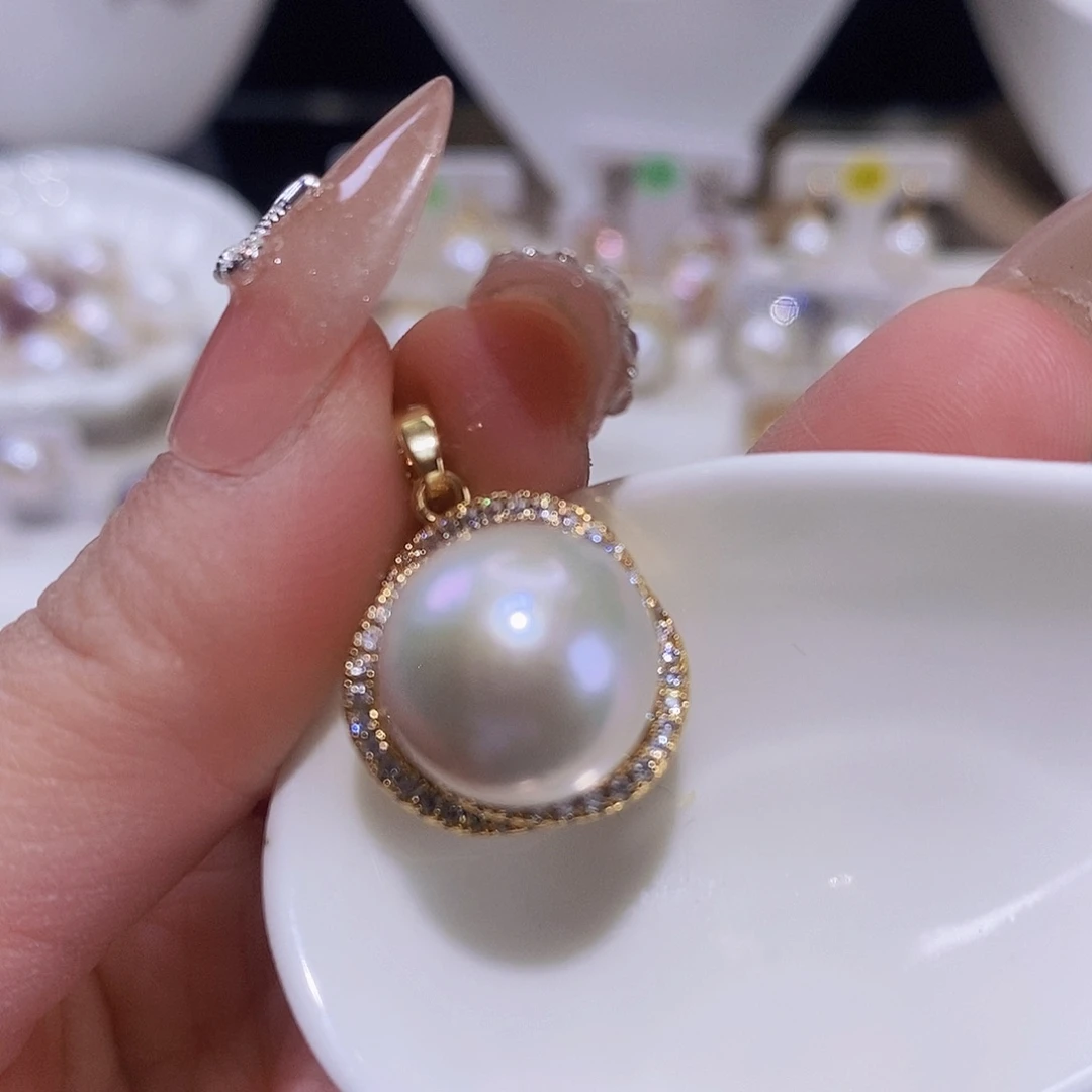 淡水珍珠颈饰合金