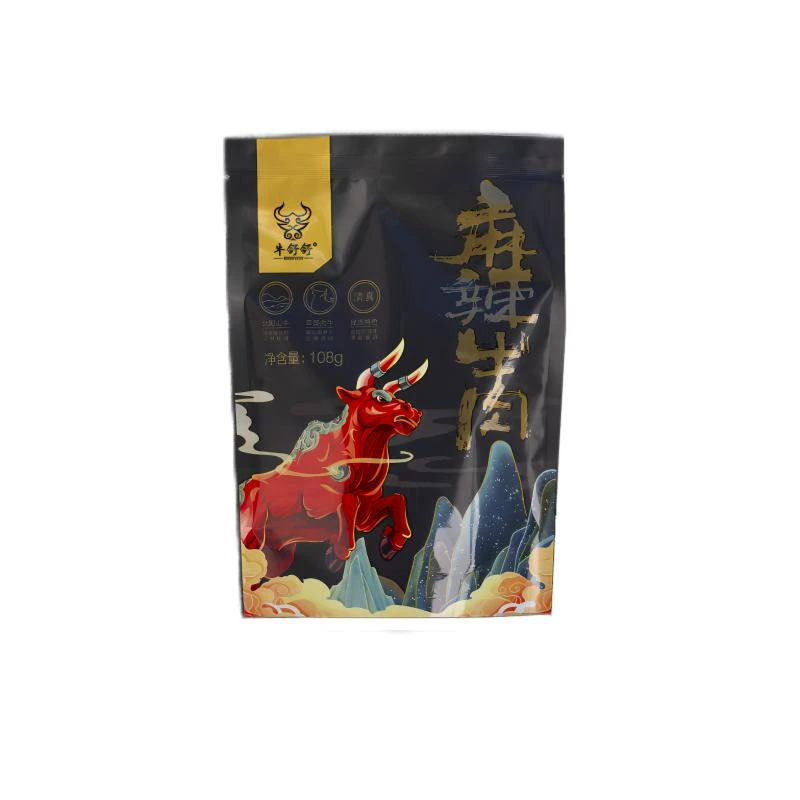 商洛特产牛舒舒风味即食牛肉干108g/袋