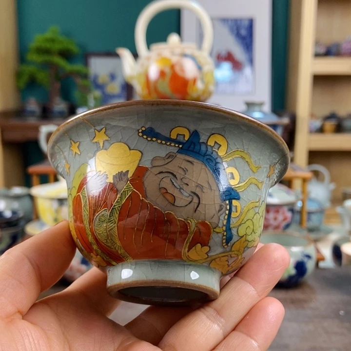 瓷片手工制作工艺精湛等特点