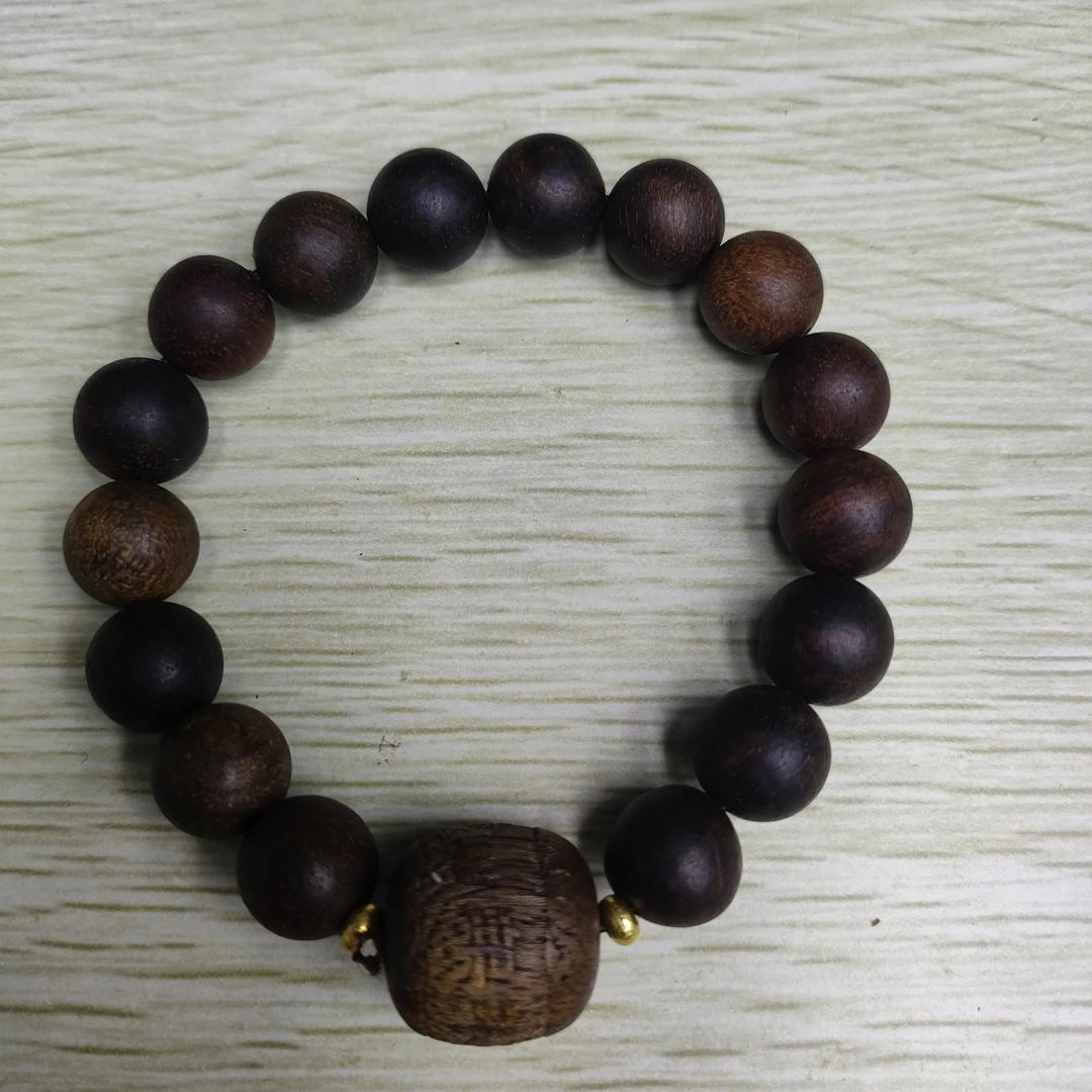 增香沉香木【大表哥甄选】a597沉香木手串