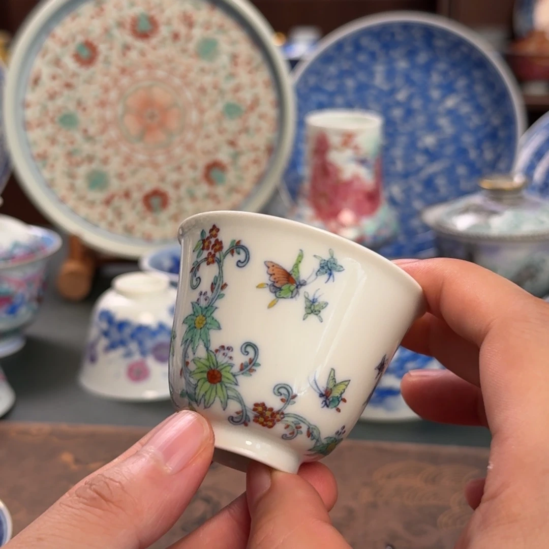 纯手工手绘陶瓷茶具