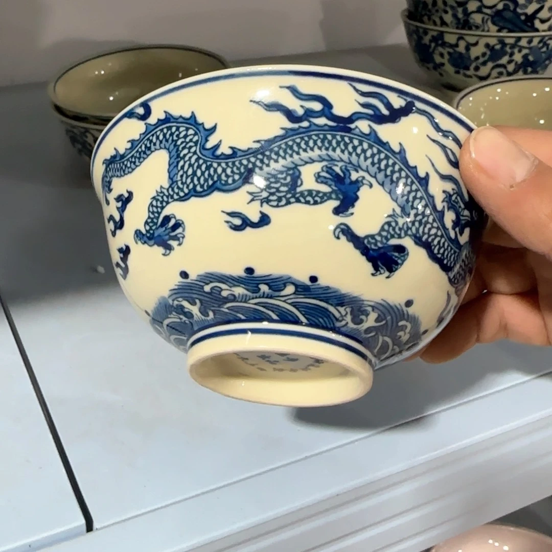 瓷片摆件手绘瓷器处理了吧