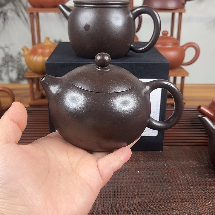 孙***磅茶壶紫砂微瑕处理