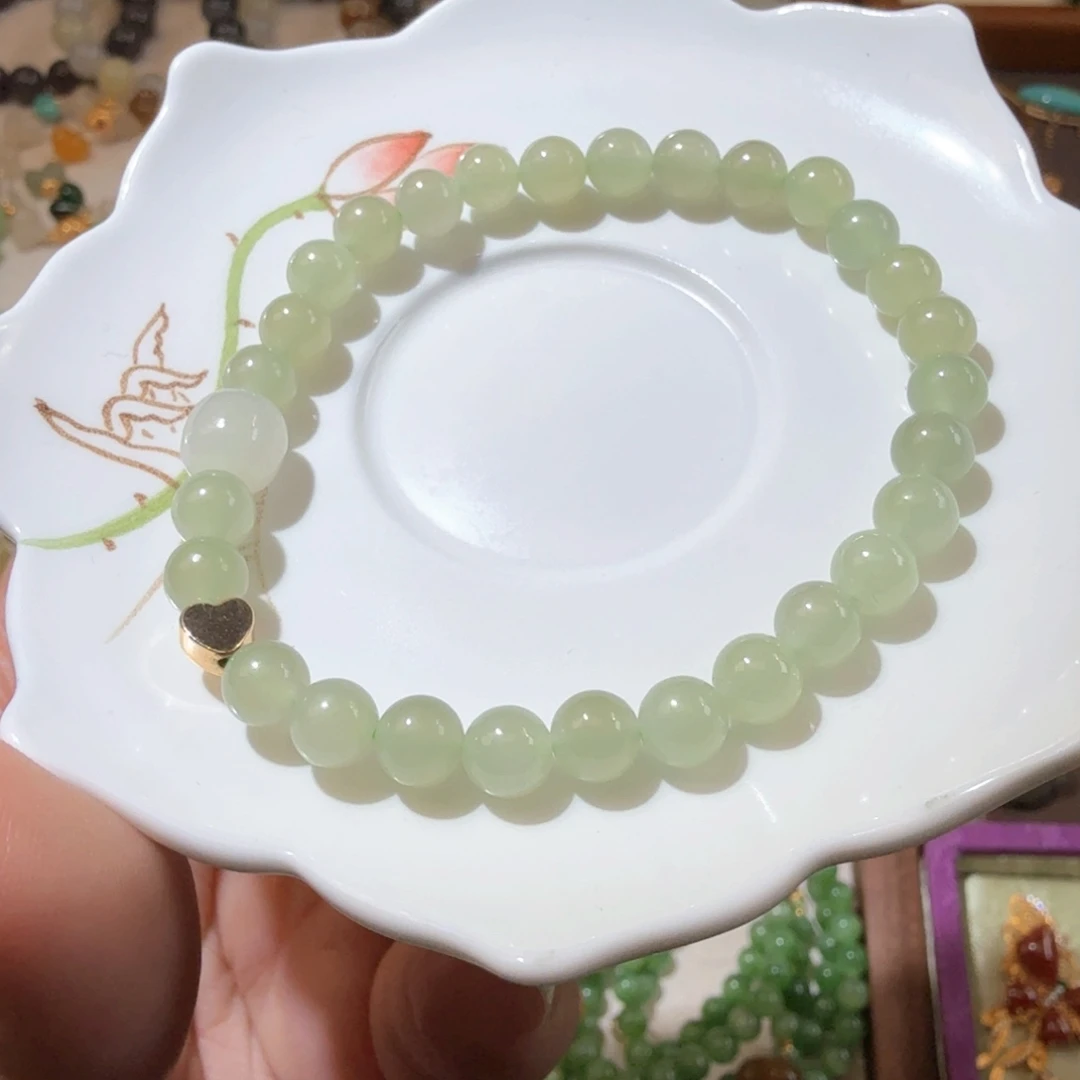 和田玉未镶嵌手串