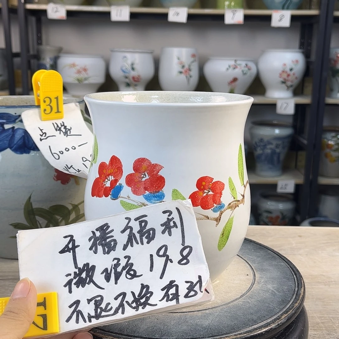 罐1xc景德镇陶瓷花盆