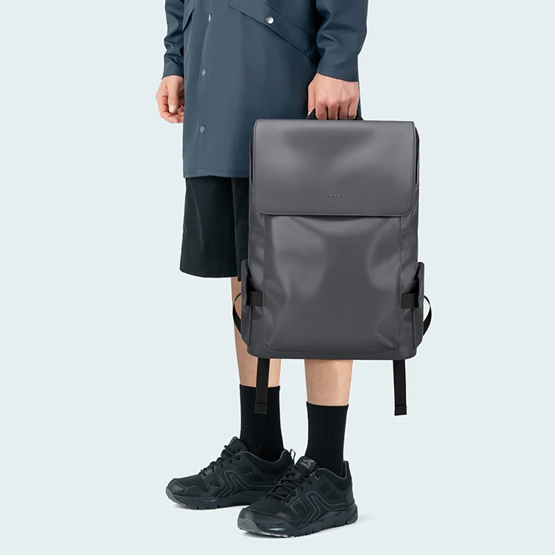 GOLF/高尔夫商务休闲男士双肩包15.6寸电脑包大学生书包旅行背包