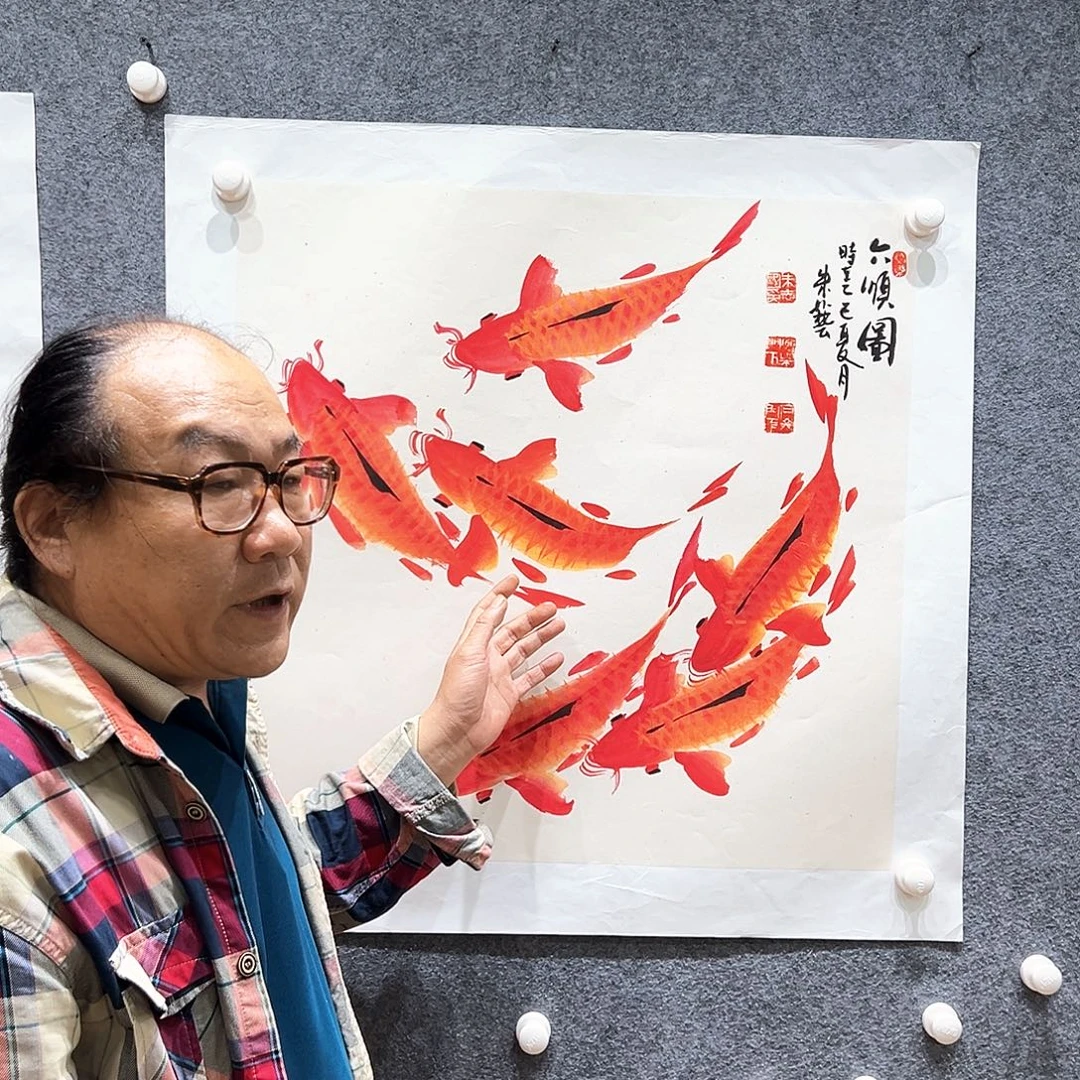 国画纯手绘系列画心