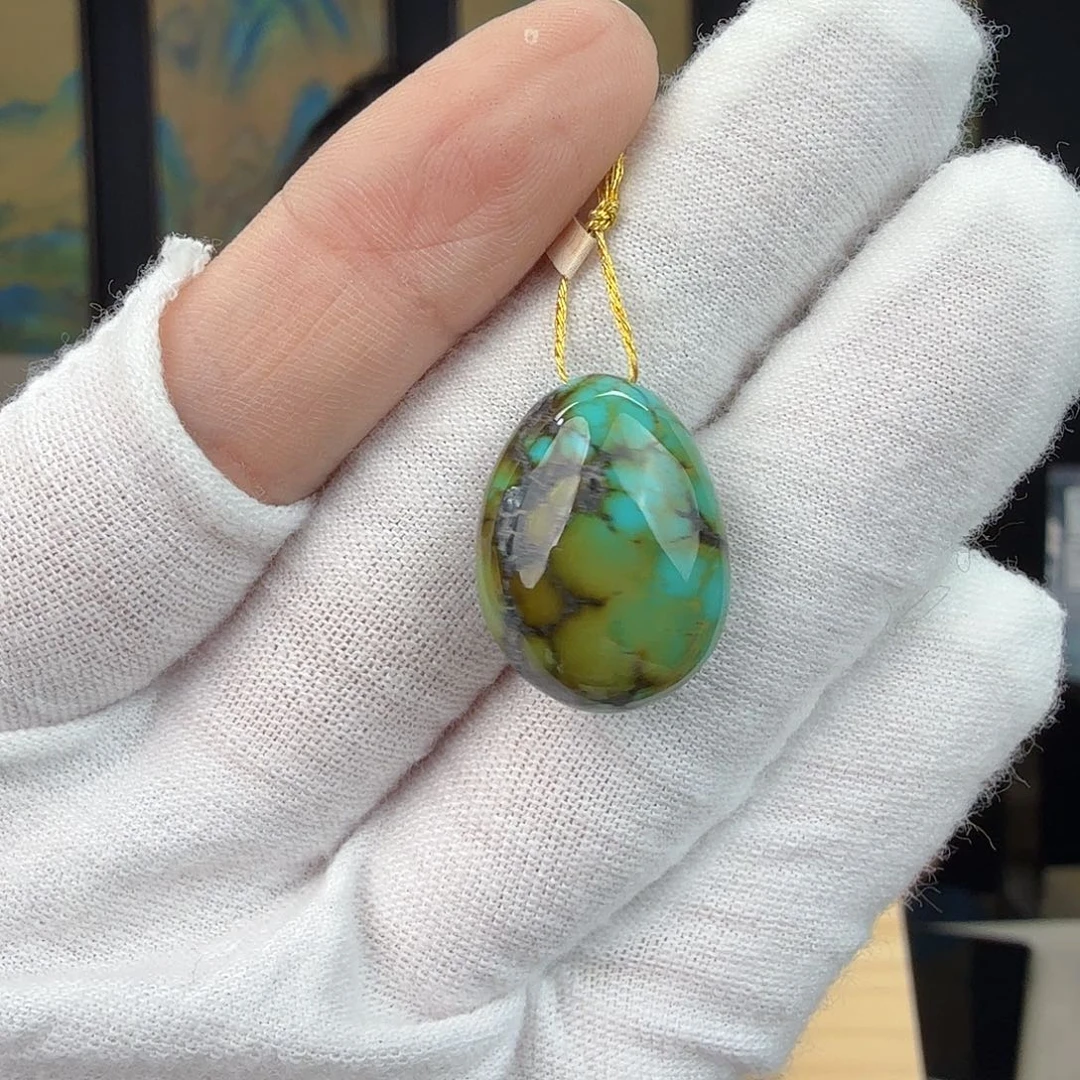 绿松石未镶嵌珠宝奇石