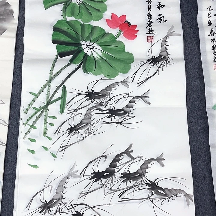 她家都是手绘作品