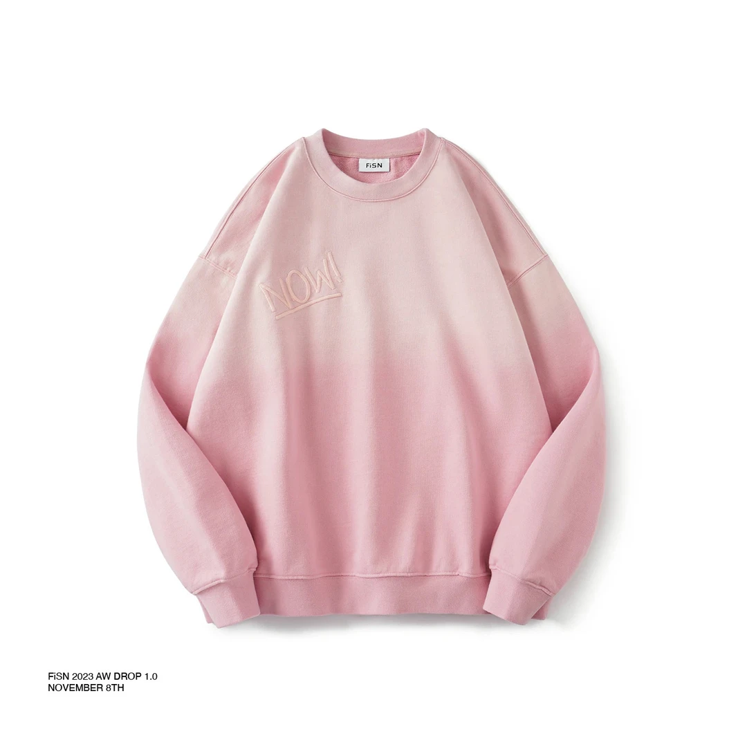 「巨箱潮流」Fisn潮流正品明星主理人同款秋冬长袖卫衣