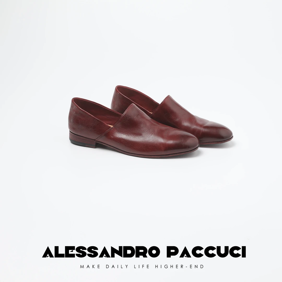 AP洛哥25242X 植鞣牛皮时尚百搭两色手工制作水洗复古休闲鞋