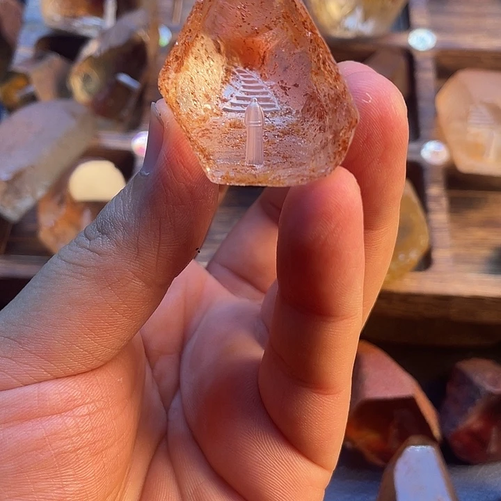 水晶未镶嵌珠宝半成品