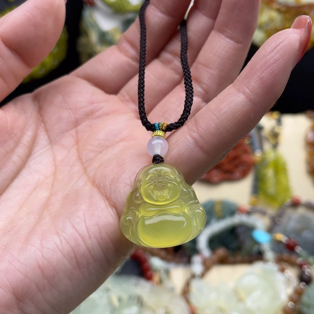 未镶嵌蛇纹石玉颈饰