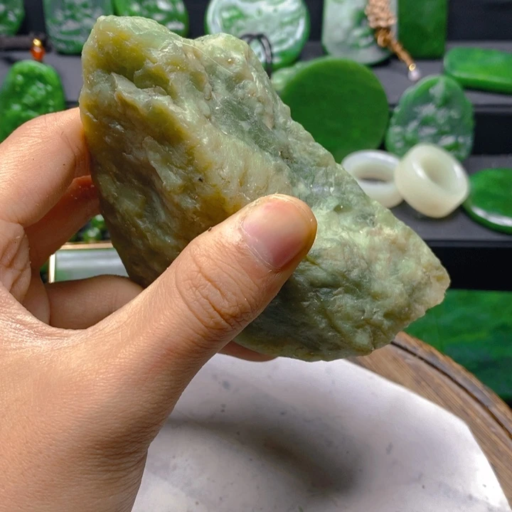 ꧁***꧂和田玉未镶嵌珠宝半成品