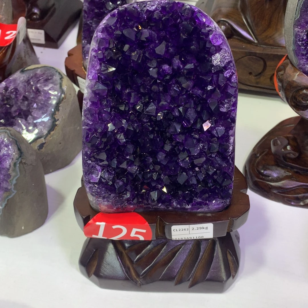 紫晶大型摆件（非配饰）未镶嵌