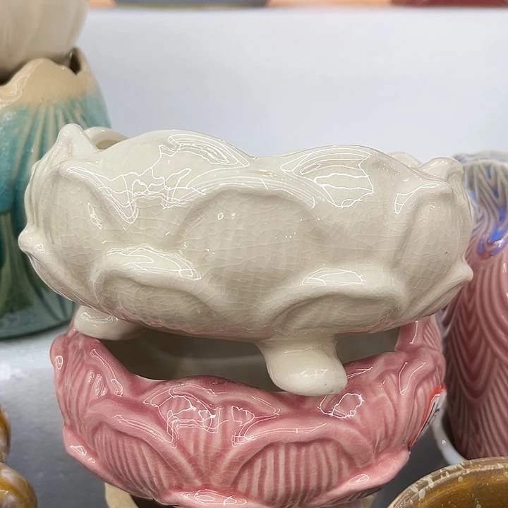 多肉植物陶瓷花盆9.99包邮