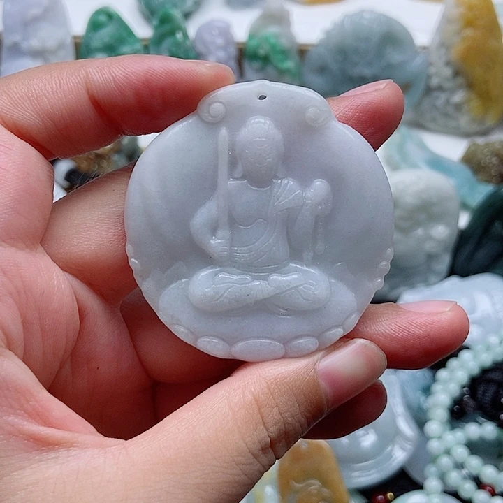 吊坠(不含链)未镶嵌翡翠1