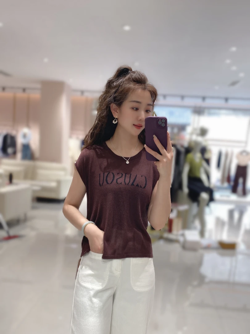 25213133【高斯雪岚】时尚百搭韩版潮流针织衫