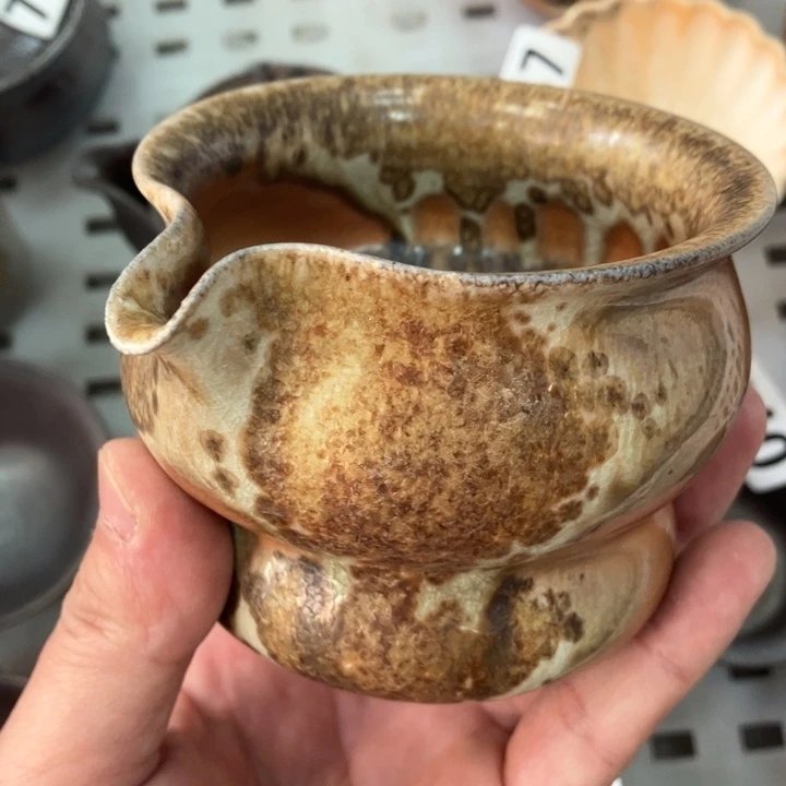 柴烧杯子宝瓶大放漏
