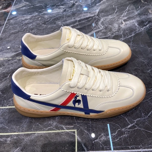 2025春季新款真皮一脚蹬小白鞋懒人鞋潮牌软底时尚休闲鞋男鞋2570