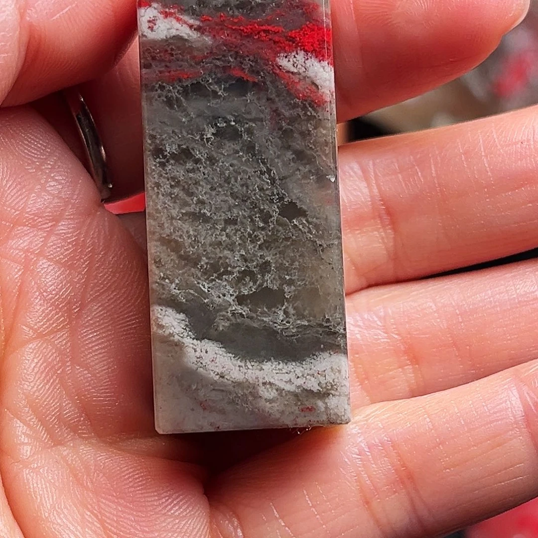 昌化石印石鸡血石方章