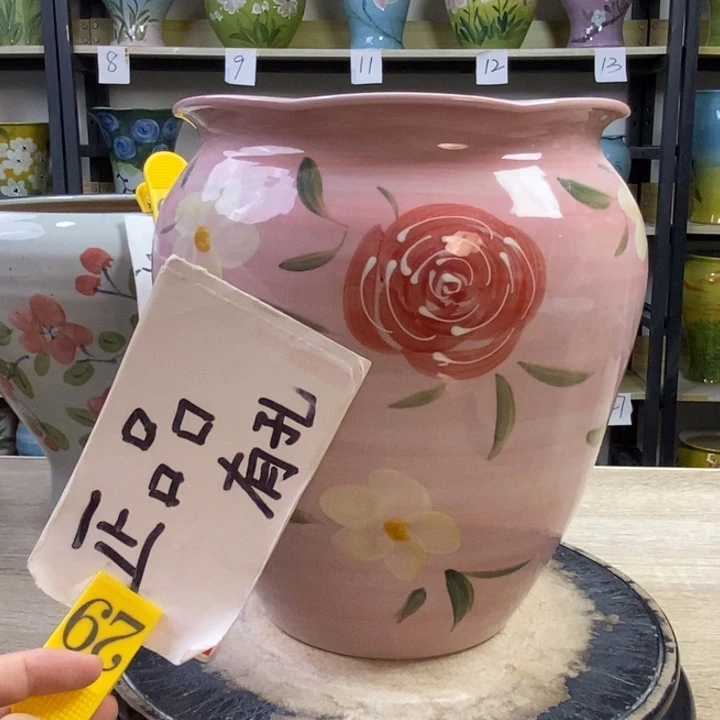 景德镇高温陶瓷花盆